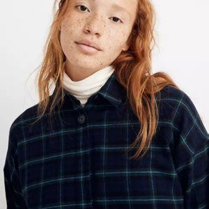 Madewell Flannel Bromley Shirt in Bryanston Plaid